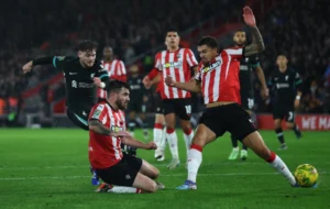 Darwin Nunez đã mở tỷ số cho Liverpool bằng một cú sút sắc bén